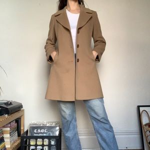 Fluerette Studio Camel Wool Coat